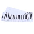 thumbnail image 2 of Weiweiguan 1Pc Portable 88 Key Piano Keyboard Fingering Practice Comparison Chart, 2 of 6