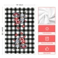 thumbnail image 4 of Sm:)e Buffalo Plaid Gnome Heart Truck Valentine Kitchen Dish Towels Set of 4, 18 x 26 Inch, 4 of 6