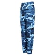 thumbnail image 1 of LSLJS Fashion Women Casual Pocket Bound Feet Zipper Printing Trousers, 1 of 5