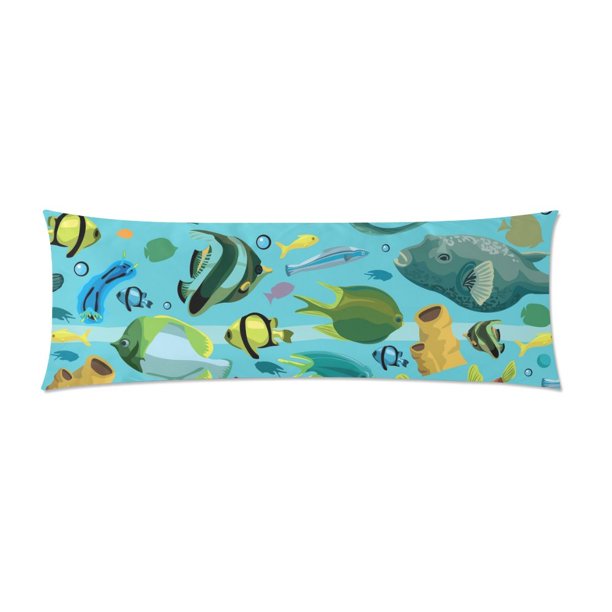 giant fish body pillow