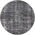 thumbnail image 1 of Ahgly Company Indoor Round Mid-Century Modern Gray Oriental Area Rugs, 8' Round, 1 of 6