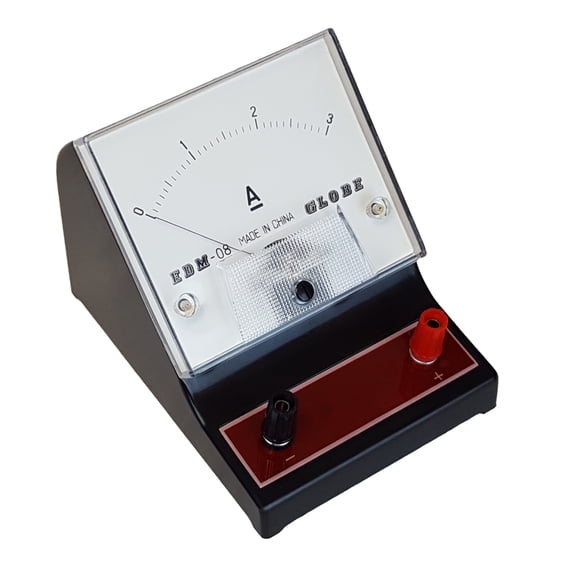 Ammeter Analog, 0A to 3A; DC.