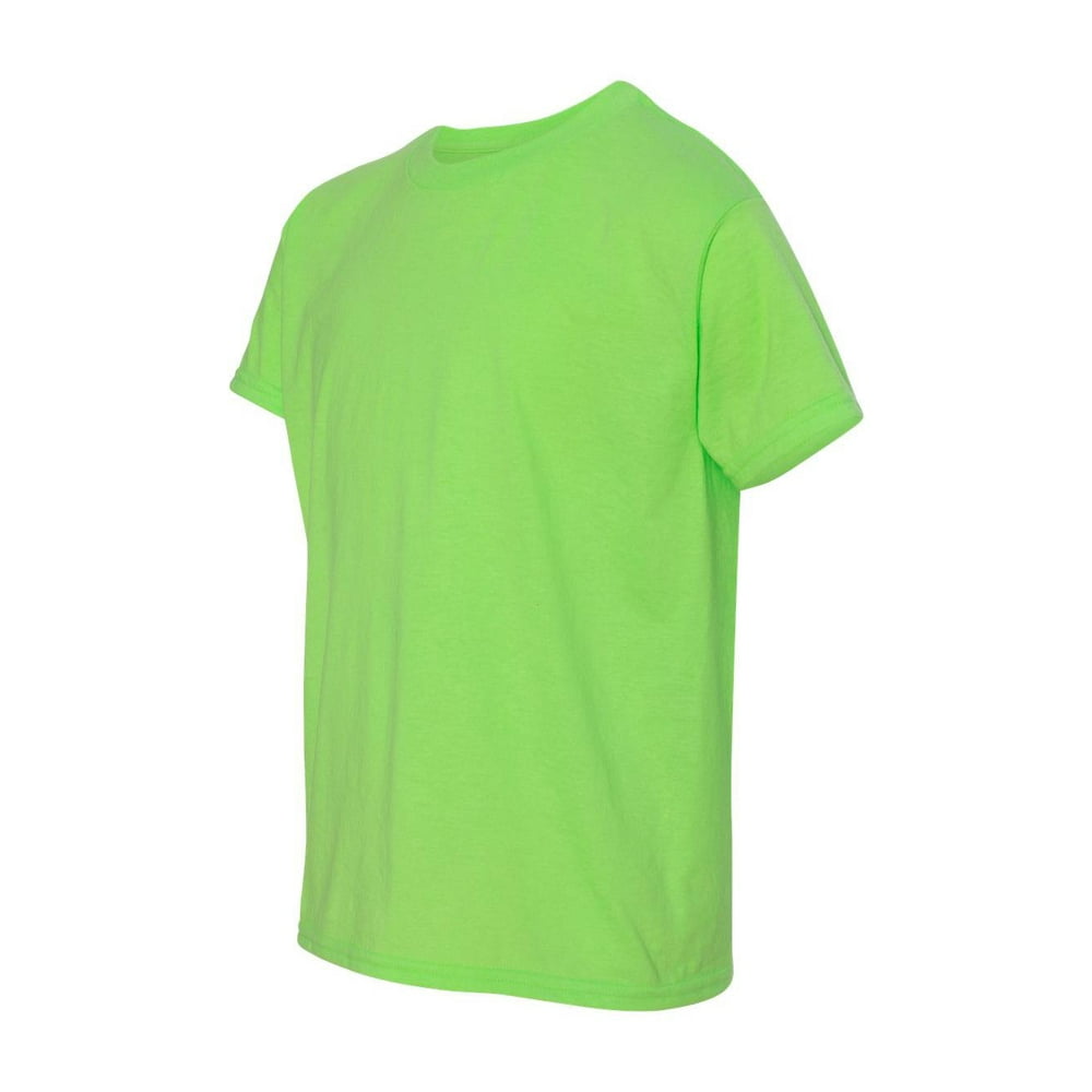 Anvil - Youth Lightweight T-Shirt - NEON GREEN - M - Walmart.com ...