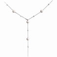 thumbnail image 5 of Elegant Asymmetrical Pearl Necklace – Y-Chain Gold Accent, 5 of 8