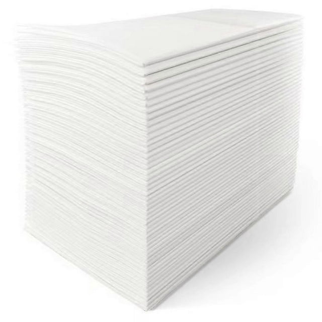 50pcs Disposable Decorative Napkins Thickened Dust Tissues for Weddings Parties Dining Events White Paper Napkins
