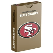 Blitz Champz San Francisco 49ers Card Game, Family Game for Adults & Kids, Easy-To-Learn Party Game