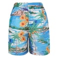 thumbnail image 3 of HAIJIE Womens Summer Swim Shorts Comfy Elastic Waist Shorts Women's Shorts for Sister Women High Waisted Beach Swimwear Bottoms Bathing Trunks with Liner, 3 of 7