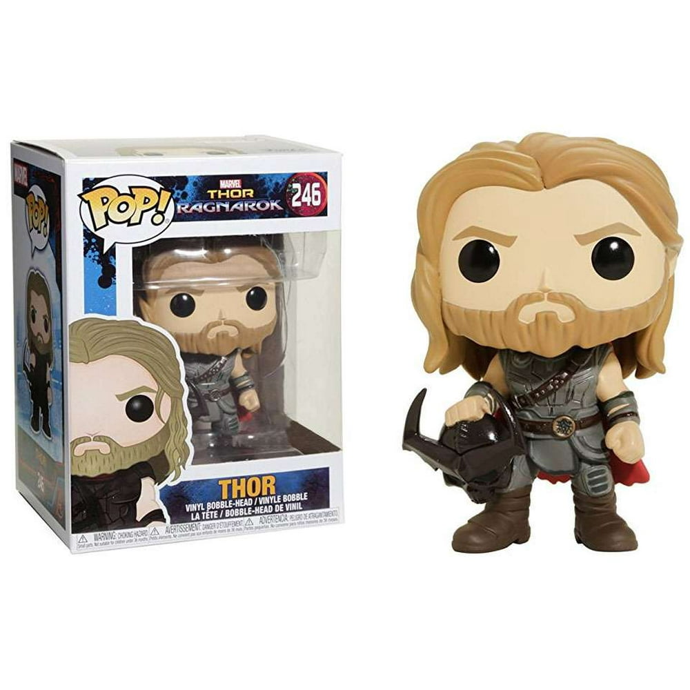 Funko POP! Marvel Thor Vinyl Bobble Head [with Helmet] - Walmart.com ...