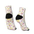 thumbnail image 4 of Bingfone Tropical Fruit Design Patterned Men'S Women'S Casual Cotton Socks, 4 of 9