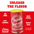 thumbnail image 4 of Cajun Nation Low Sodium Cajun Seasoning, 8 oz – Louisiana Spice Blend – Gluten-Free, No MSG – Ideal for Turkey, Gumbo, and Seafood, 4 of 7