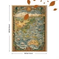thumbnail image 3 of Qisvanset 12x16 Inch Japanese Wave Red Sun Canvas Print Wall Art, 3 of 5