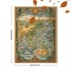 thumbnail image 3 of Qisvanset 12x16 Inch Japanese Wave Red Sun Canvas Print Wall Art, 3 of 5