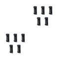 thumbnail image 4 of Baohd 5pcs Multi Usage en Acier Inoxydable Serviette Crochet - Prévention de la Corrosion de Surface Fine Prévention de la Corrosion et la Rouille Rauque Noir 2Set, 4 of 6