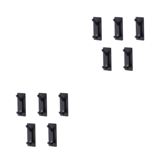Naiovety 5 unids/set colgador de acero inoxidable-prevención de la oxidación gancho de toalla multiusos ganchos de toalla de gran capacidad de Type2 NO2