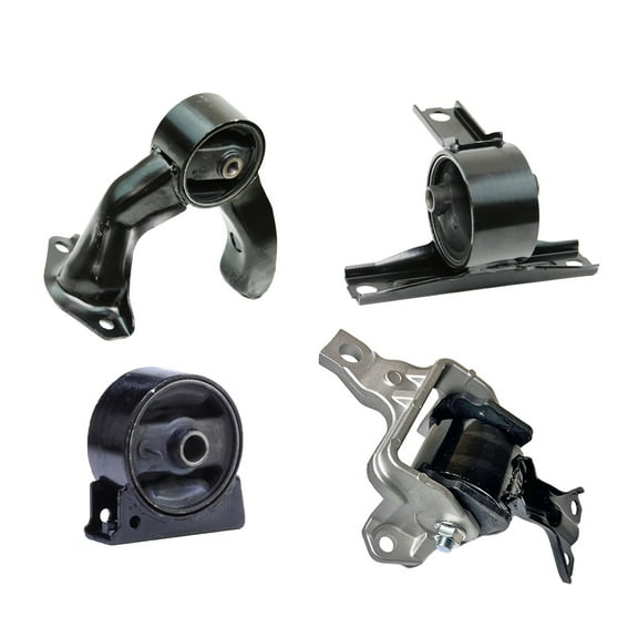 K4062 Engine Motor & Transmission Mount Kit 4pc Compatible with Fits 2007-2013 Mitsubishi Outlander 3.0L FWD Auto | A4648 A5415 A5423 A4643