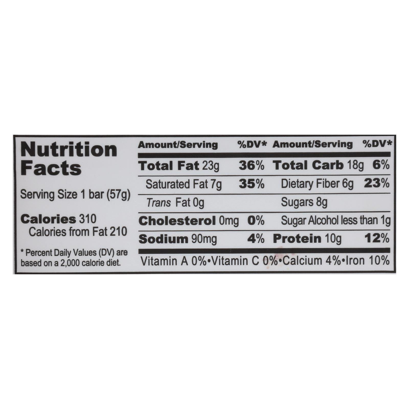 Probar - Bar Peanut Butter Chocolate Chips - Case of 8 - 2.00 OZ - image 1 of 2