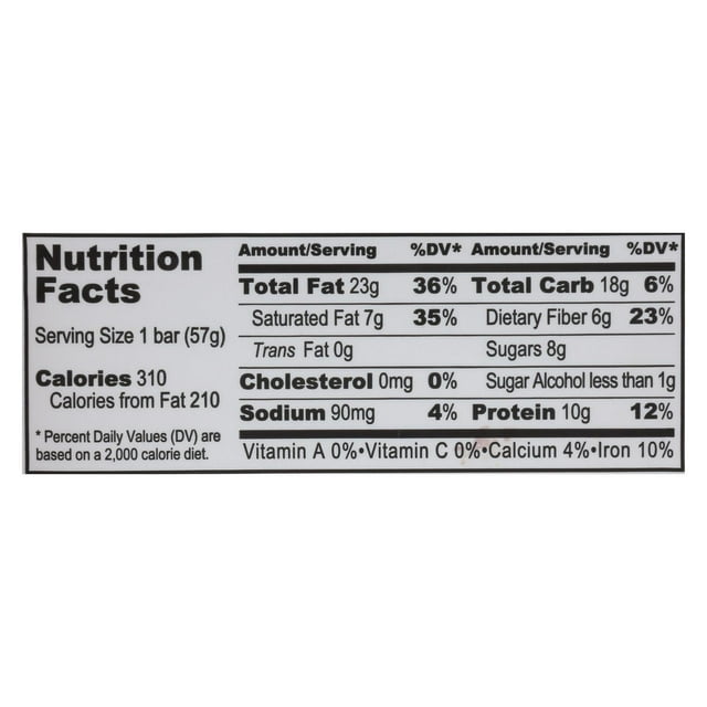 Probar - Bar Peanut Butter Chocolate Chips - Case of 8 - 2.00 OZ