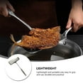 thumbnail image 4 of Miangastore 1PC Stainless Steel Frying Fish Spatula Steak Flat Spatula Small Pancake Spatula, 4 of 8