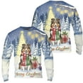 thumbnail image 3 of Merry Christmas Shetland Sheepdog Snowy Winter with Gifts Tree Decorations All Over Print 3D Sweatshirt Unisex Merch Sheltie Dog Lover Gifts - 12020, 3 of 6