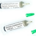 thumbnail image 2 of TechDiamondTools Diamond Lapping Paste Set of 3 Syringes X 5 Grams (L), Polish Lapping Compound, Sizes 1050 1500 3000 Grit, Mesh - With Light(10%) Concentration of Diamond Powders, 2 of 4