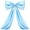 Blue, variant on Extra Large Blue Ribbon Bow,8.2 x 5.9 Ft Satin Bowknot with Long Streamer,Giant Hanging Tie Bow,Wedding Anniversary Birthday Party Supplies,Door Windows Wall Decorations By Scheam