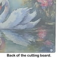 thumbnail image 2 of Swan Glass Cutting Board 12 in x 15 in, 2 of 5