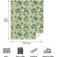 thumbnail image 2 of Cute Frog Blanket Gifts for Frog Lovers Soft Frog Mushroom Throw Blanket for Couch Sofa Bed Cozy Plush Fuzzy Cute Frog Blankets Adults Kids Teens Frog Gifts, 2 of 6