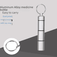 thumbnail image 4 of Caja pequeña para medicamentos con tapa, frasco pequeño sellado para medicamentos, portátil, pequeño, para llevar en el bolso, a prueba de agua, para viajes de una semana, 4 of 5