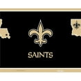 thumbnail image 2 of NFL New Orleans Saints Touchdown 24 oz Stainless Steel Water Bottle with lid, 2 of 8