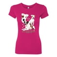 thumbnail image 2 of Wild Bobby, If It's Not a Jack Russell Terrier It's Just a Dog | Womens Dog Lover Slim Fit Junior Tee, Raspberry, 2XL, 2 of 3