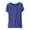 Blue, variant on Mlzmgr Women's T Shirts Crew Neck Short Sleeve Pullover Tops for Women Summer Sleep Wear Lounge T Shirts