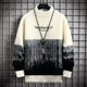 thumbnail image 2 of Suéter de cachemira de invierno 2024 para hombre, jersey de cuello alto grueso y cálido de estilo Harajuku para hombre, suéteres navideños masculinos de alta calidad para hombre, 2 of 5