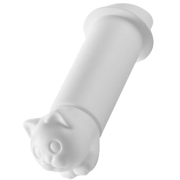 unbranded Toy Kitten Wall Mounted Paper Towel Holder Chic Toilet Paper Holder 16x5.5cm