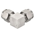 thumbnail image 3 of Uxcell 90 Degree Union Elbow 8mm to 8mm OD Tube Stainless Steel Compression Tube Fitting, 3 of 5