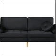 thumbnail image 4 of Living Room Sofa, 3-Seater Sofa, with Copper Nail on Arms,Three Pillow, 4 of 5