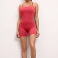 thumbnail image 6 of Idoravan Yoga Rompers for Women Clearance Women's One-piece Sport Yoga Jumpsuit Running Fitness Workout Tight Capris, 6 of 6