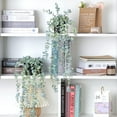 thumbnail image 4 of 3pcs Hanging Fake Plants, Artificial Hanging Plants Fake Potted Eucalyptus for Wall Room Home Patio Indoor Outdoor Decor, 4 of 5
