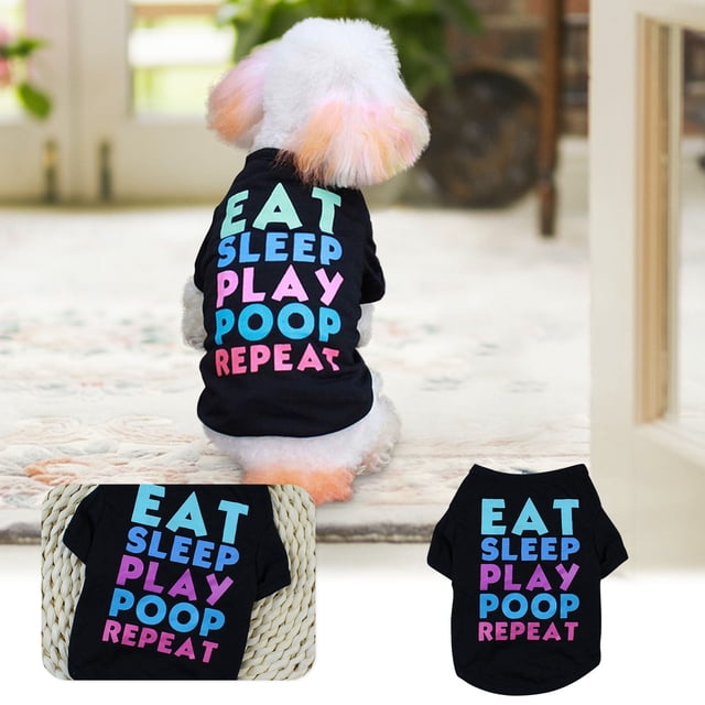 Jacenvly - Nuevos suministros para mascotas, chaleco transpirable de seguridad con estampado para primavera y verano, ropa para perros, ahorros de verano y liquidación.