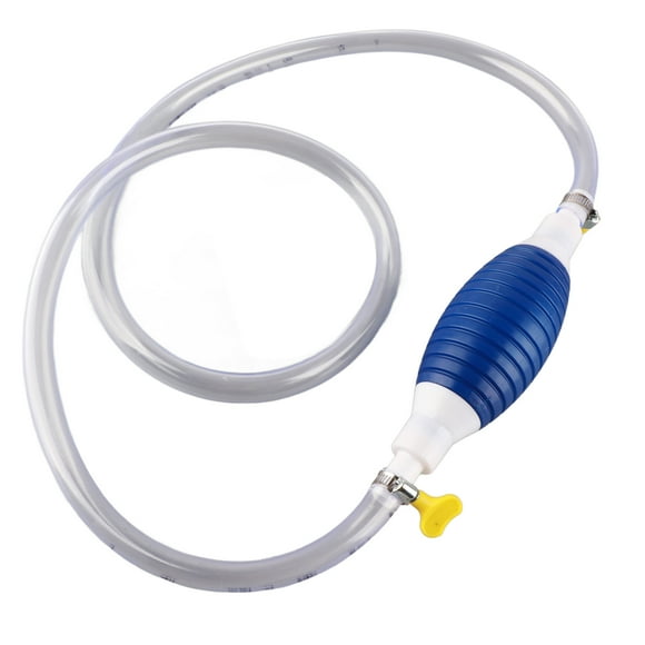 Hand Siphon Pump, Portable Oil Siphon Pump High With 1.5m Siphon Hose For Cars