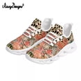 thumbnail image 1 of Noisydesigns - Zapatillas deportivas sexis de leopardo con estampado de flores para mujer, zapatos deportivos de verano , zapatos de punto de talla grande para mujer, 1 of 6