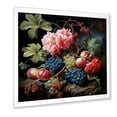 thumbnail image 2 of Designart "Renaissance Grapes Fruit Painting II" Food & Beverage Framed Wall Art Decor - Traditional Pink Fruits Bedroom Framed Canvas Wall Art, 2 of 6