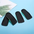 thumbnail image 5 of Ofertas Únicas 2 Pares de Almohadillas para Zapatos de Aumento de Altura Invisibles Duraderas Verde, Negro 0.98", 5 of 5