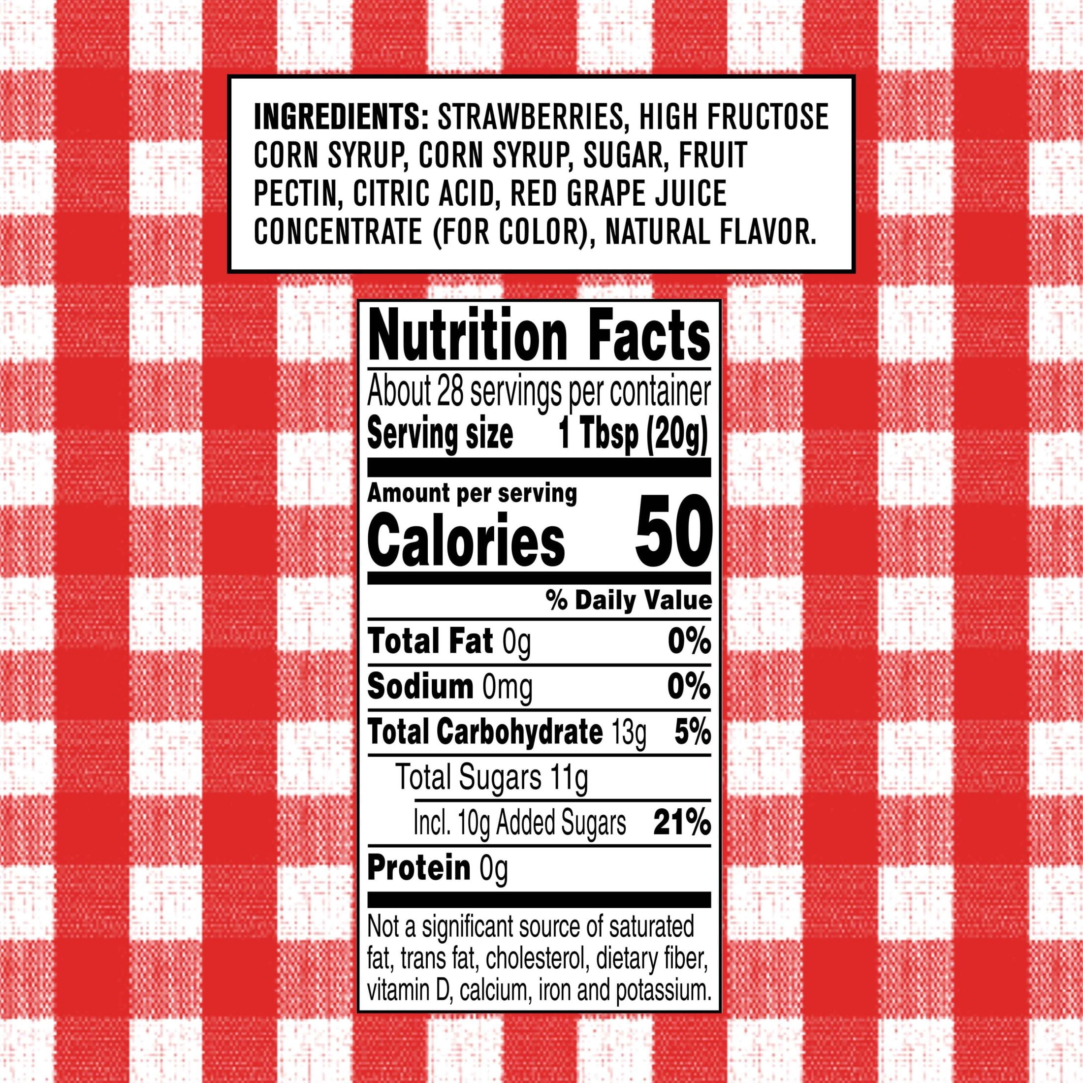 (12 pack) Smucker's Squeeze Strawberry Fruit Spread, 20 oz