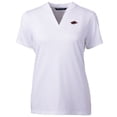 thumbnail image 2 of Women's Cutter & Buck White Arkansas Razorbacks Forge Blade V-Neck Top, 2 of 3