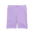 thumbnail image 4 of Wonder Nation Girls Short Sleeve Top, Pants and Shorts Pajama Sleep Set, 3-Piece, Sizes 4-10, 4 of 4