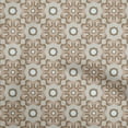 thumbnail image 1 of oneOone Silk Tabby Dusty Gray Fabric Asian Block Craft Projects Decor Fabric Printed By The Yard 42 Inch Wide, 1 of 4