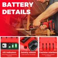 thumbnail image 4 of ARyee Upgraded 20V 5000mAh CMCB205 Battery Compatible for Craftsman 20V Battery Compatible with Craftsman Cordless Impact Driver Tools CMCB, 4 of 9