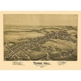 thumbnail image 3 of Fowler 24x19 Black Modern Framed Museum Art Print Titled - Terre Hill Pennsylvania - Fowler 1894, 3 of 5