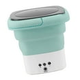 thumbnail image 1 of Portable Washing Machine, Mini Bucket Washer For Socks, Baby Clothes, Towels Foldable Laundry Bucket With One Button Operation Noiseless Laundry Washer For RV, Travel, Apartment, 1 of 8