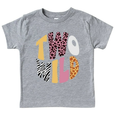 

Kid Teenager Unisex Top Short Sleeve T Shirt Two Wild Fun Print T Shirt For Children 3 To 13 Years Summer Clothes